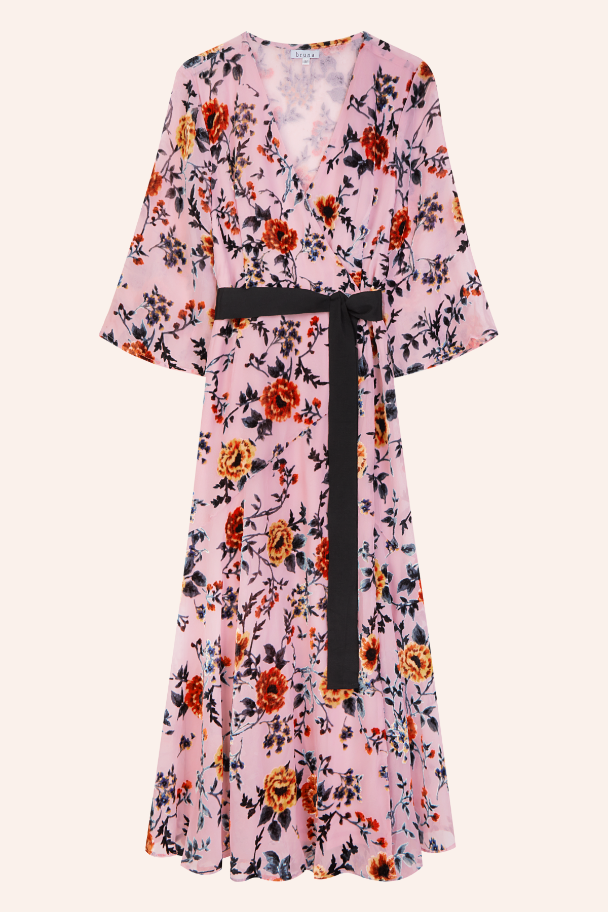 Vestido Florian Estampado Devoré · Embarazada ·