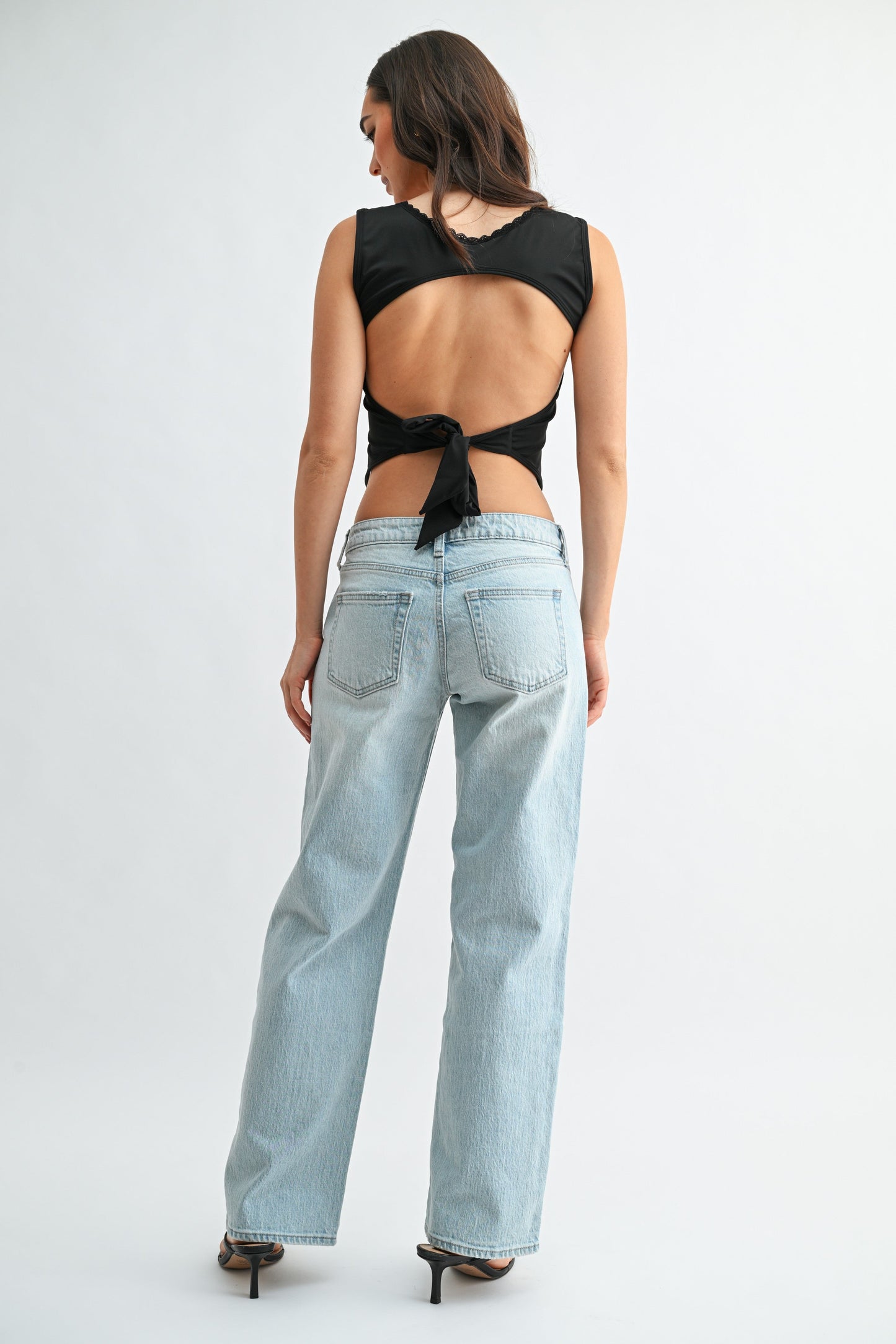 Just Black Denim Studded Jean