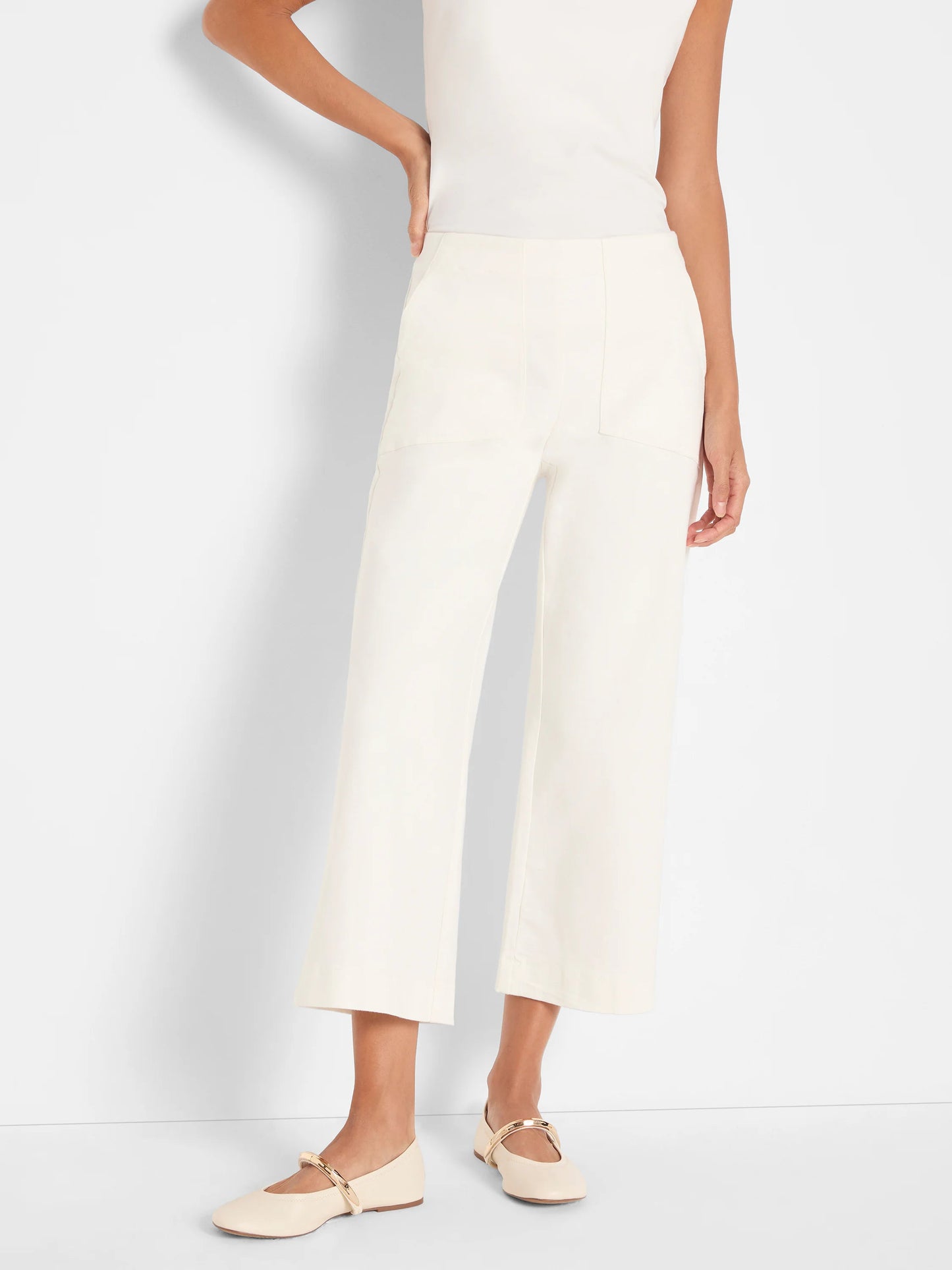 All Day Wide Leg Cropped Jeans
