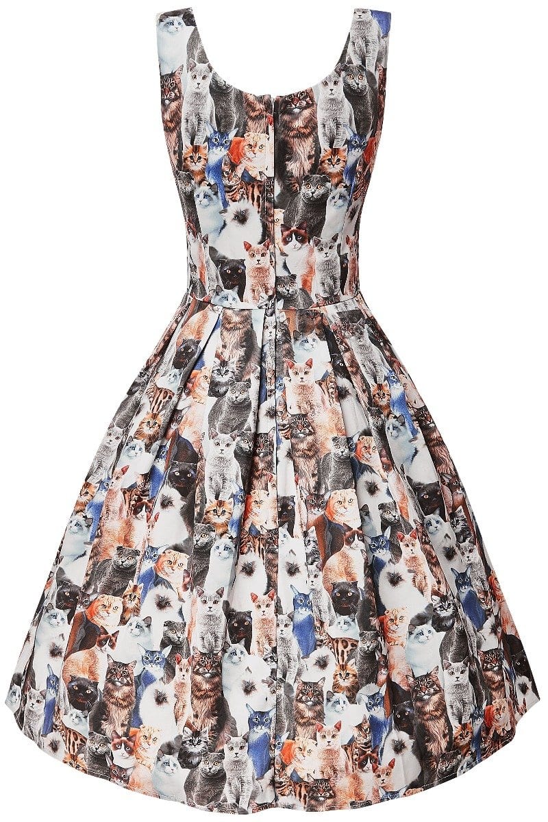 Amanda Cat Swing Dress