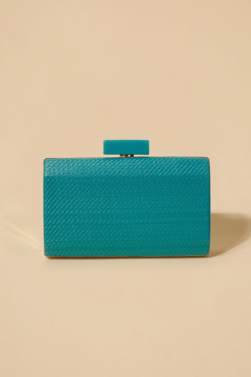 Clutch Lin Turquesa · Rêverie ·