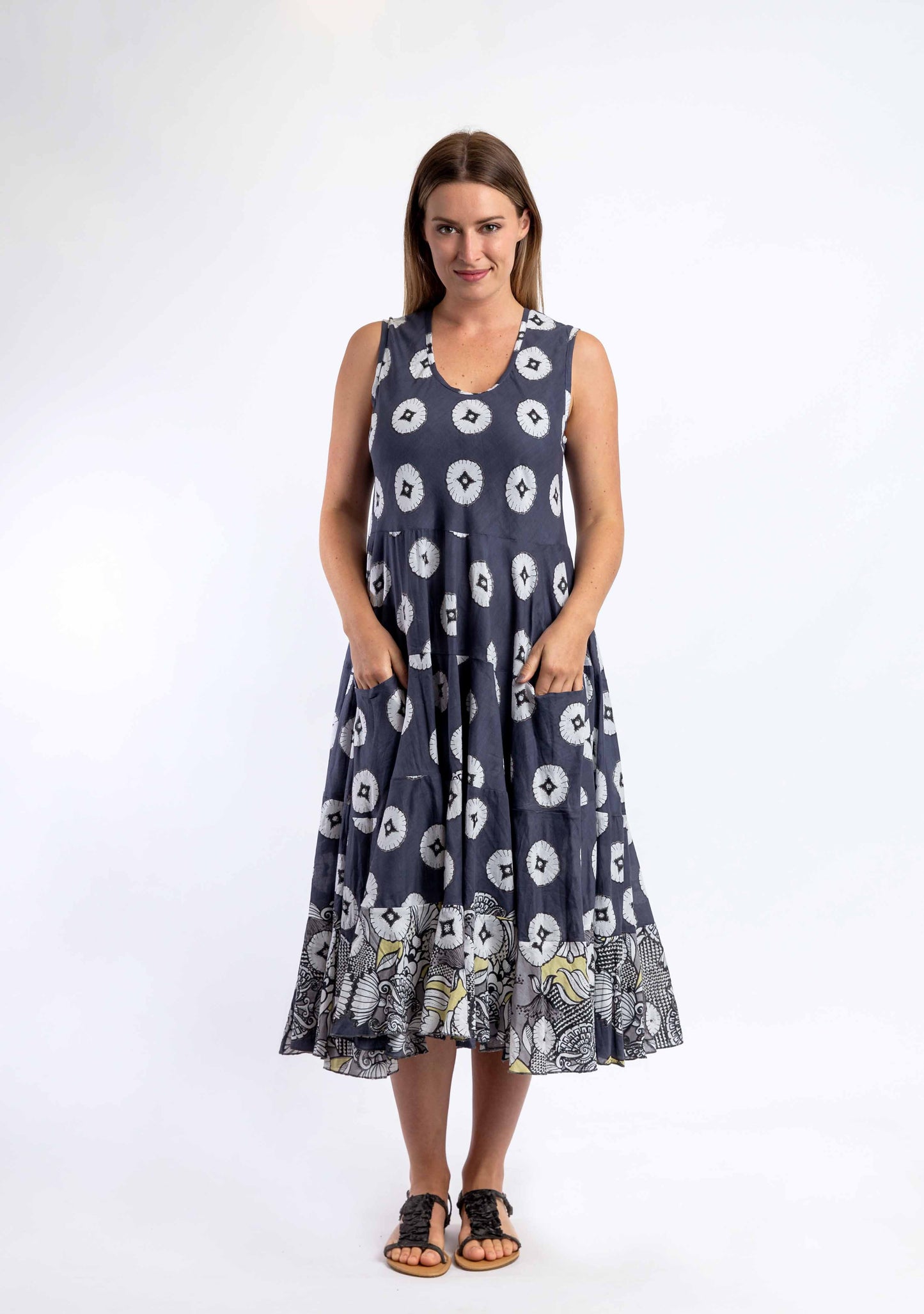 Daydream Dress in Storm Grey