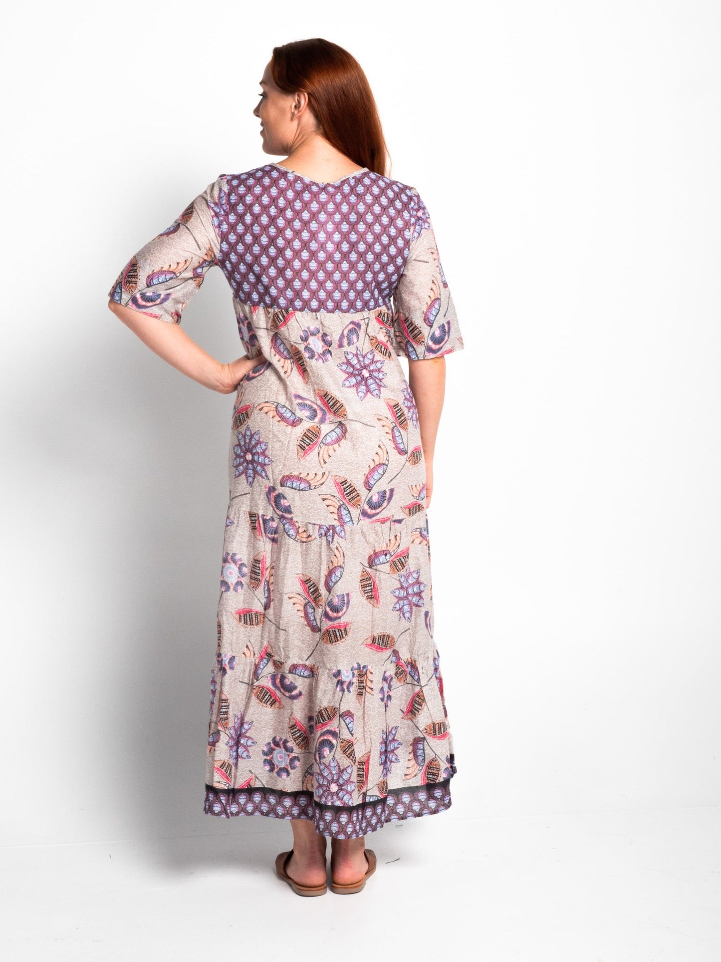 Newrybar flowing Maxi Dress in Soft Grey