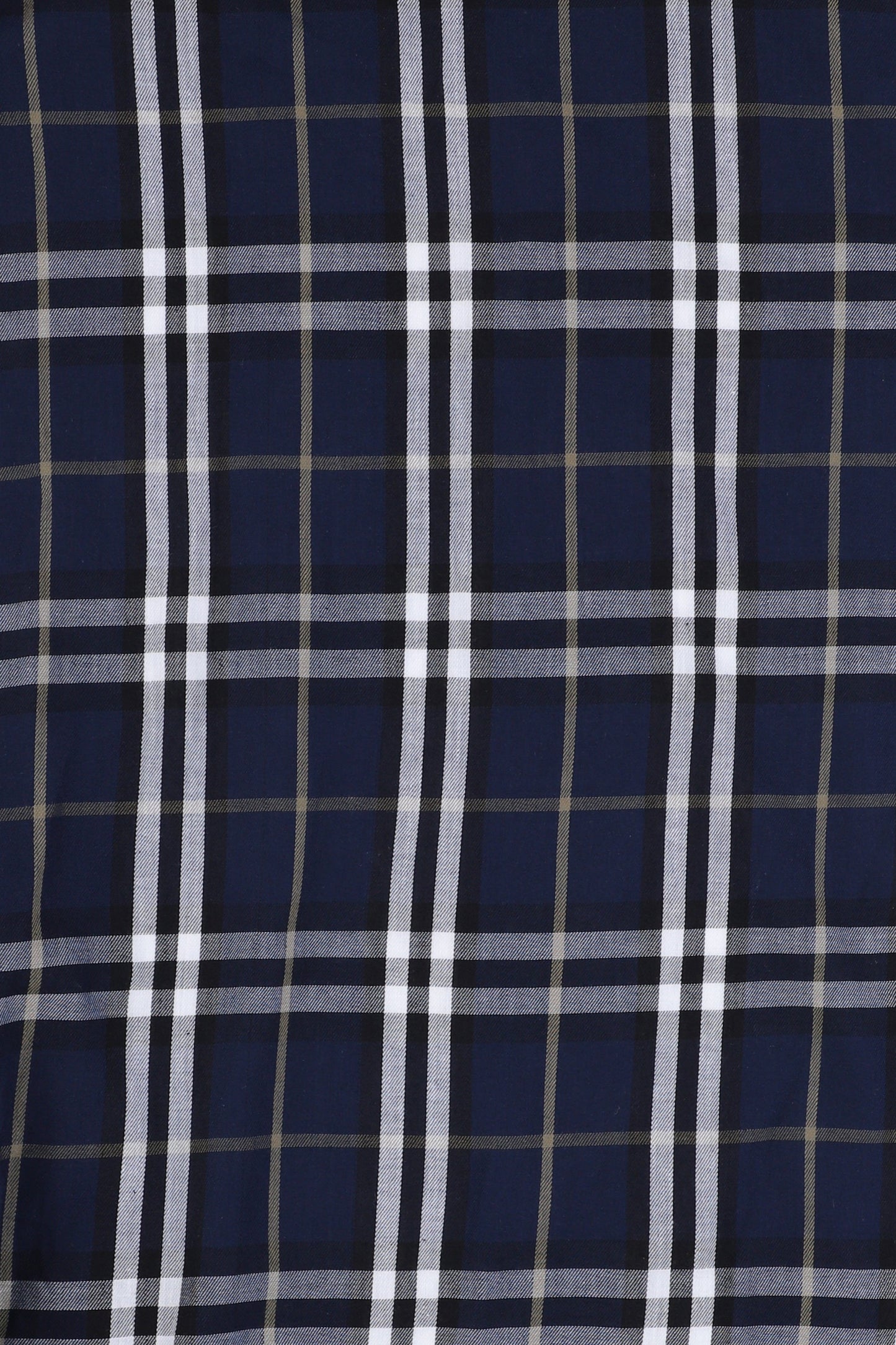 Lily Dark Blue Tartan Off Shoulder Swing Dress