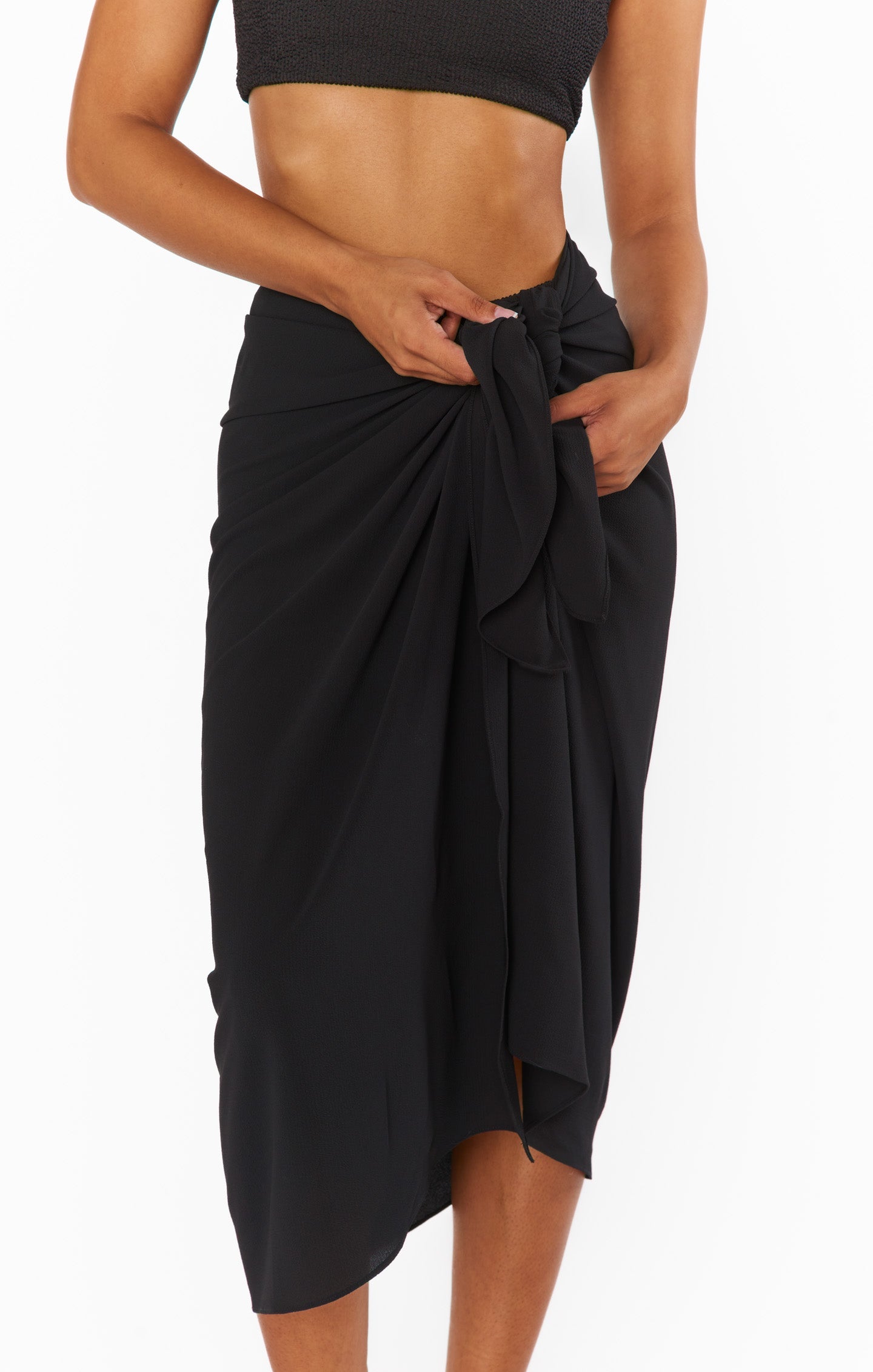 Kiran Sarong ~ Black