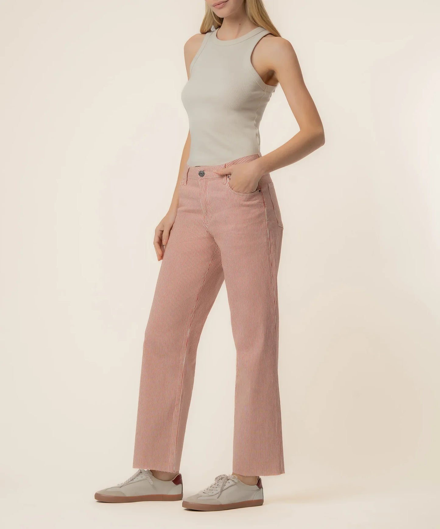 Kut Charlotte High Rise Wide Leg Jean