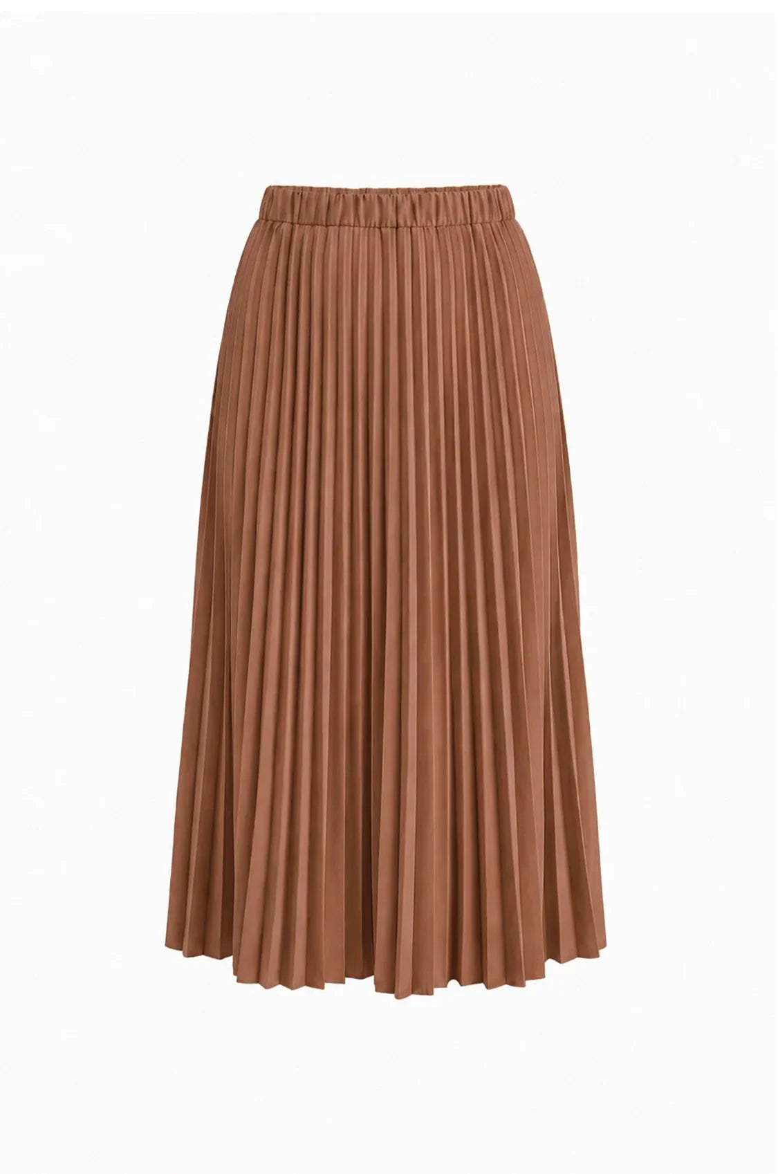 Kara Pleated Skirt Light Caramel