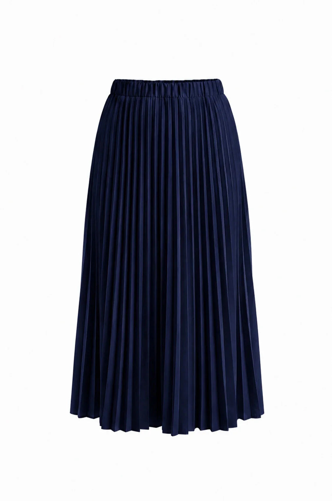 Kara Pleated Skirt Navy- Pre Order