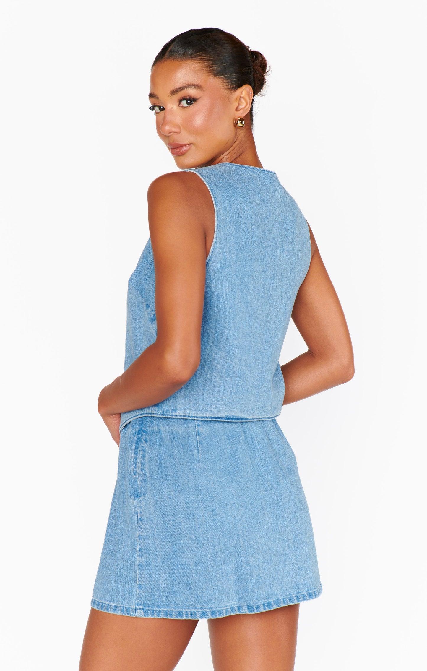 All Night Skort ~ Saltwater