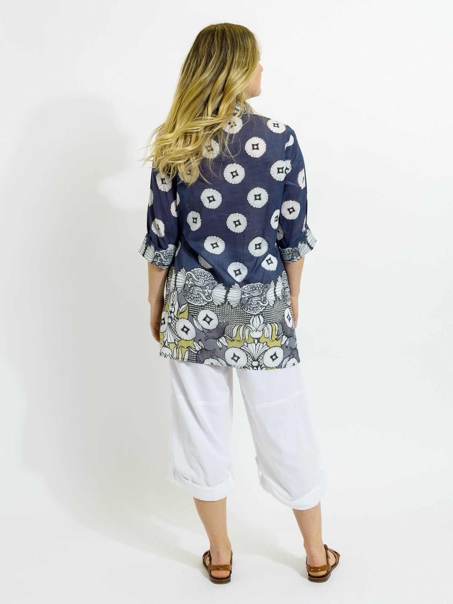 Maroochy Collared Shirt in Storm Grey