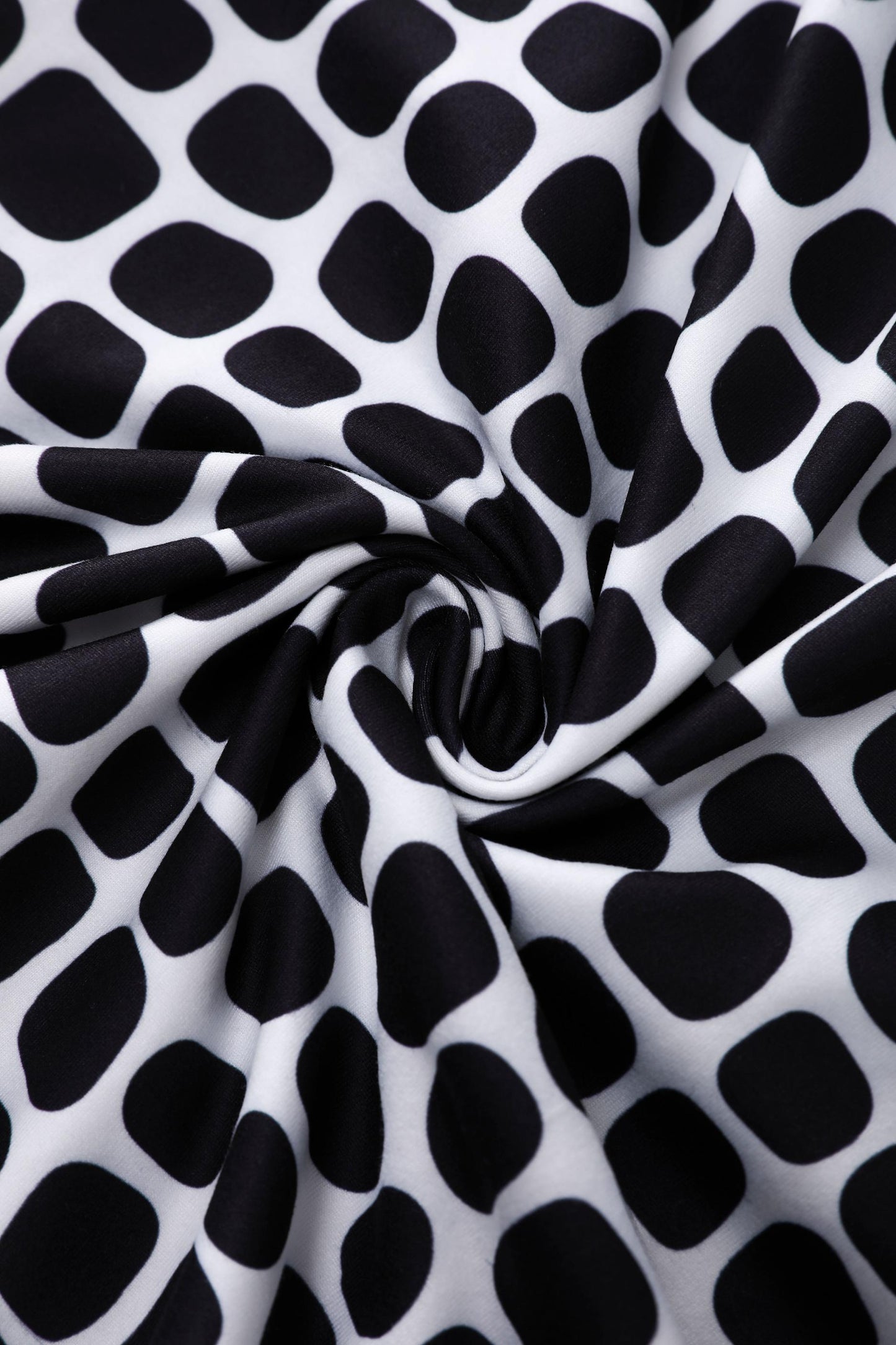Matilda Monochrome Pebble Wrap Dress