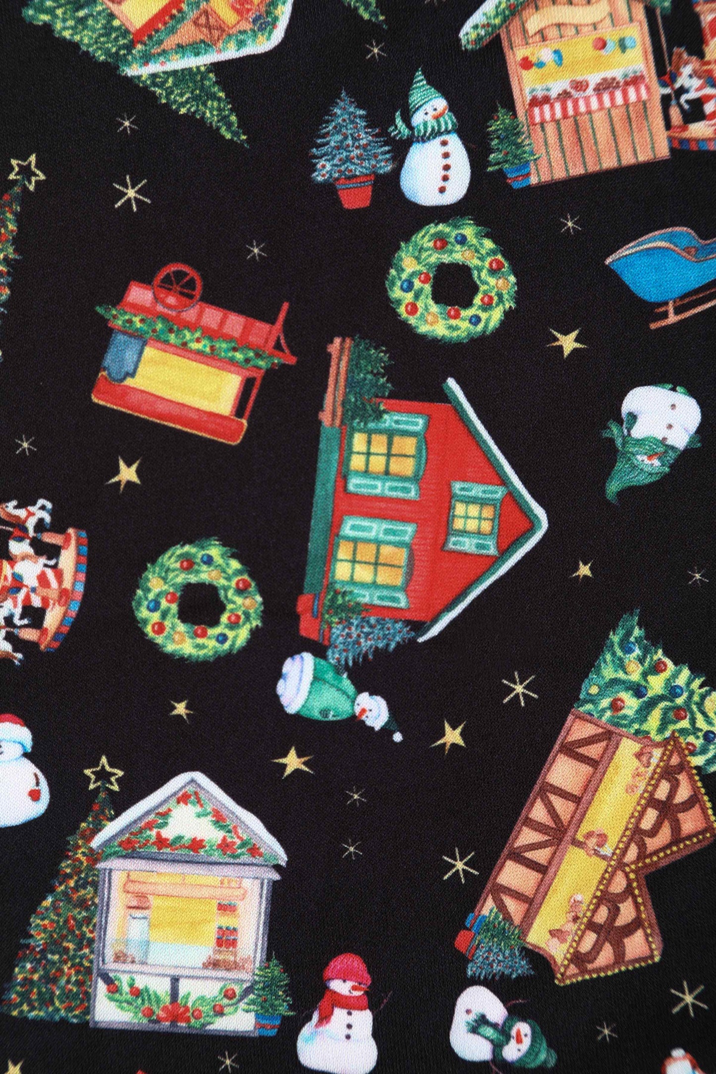 Amanda Christmas Fair Swing Dress