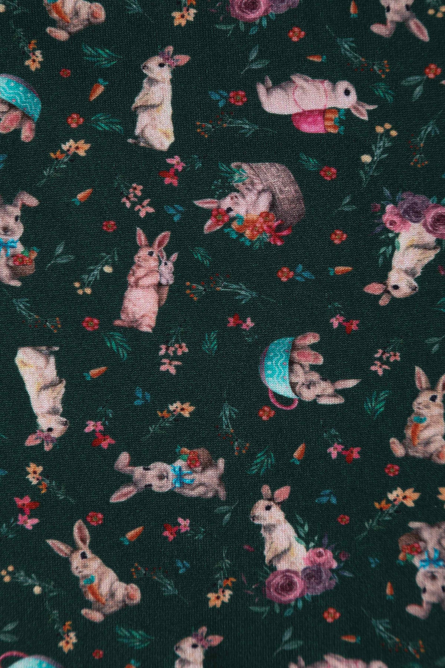 Brenda Bunny Green Flared Dress