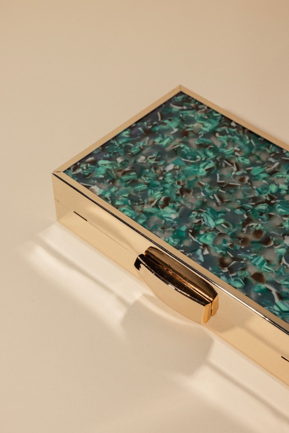 Clutch Lia Verde · Le Jardin ·