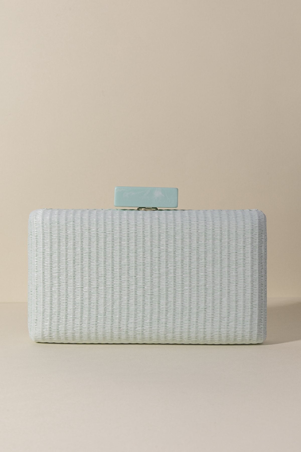Clutch Rafia Candy Menta · Rivera ·