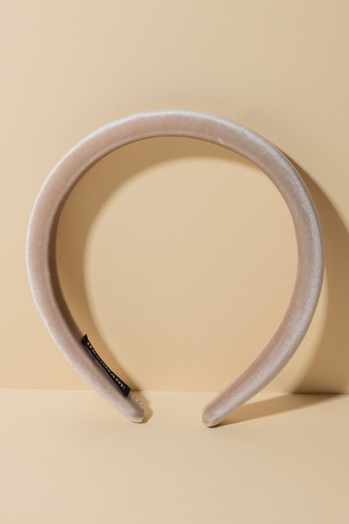 Diadema Terciopelo Rosa Empolvado