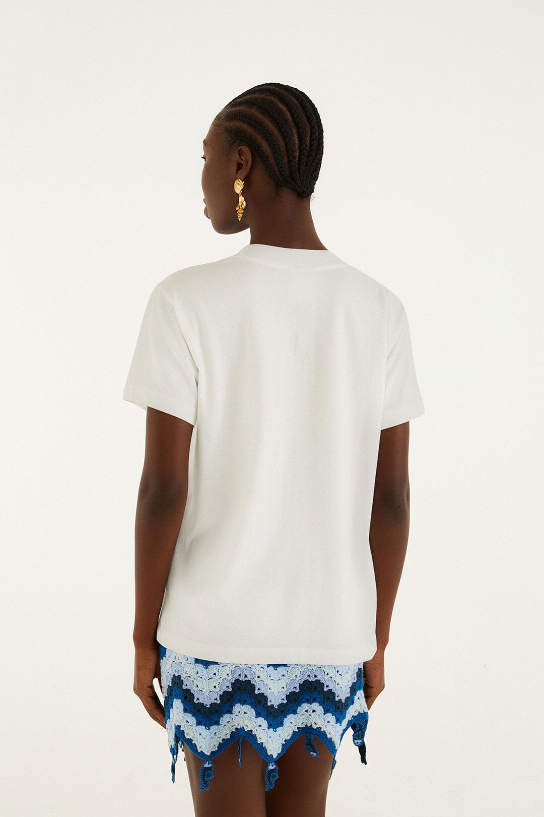 Multicolor Summer Diary Fit T-Shirt