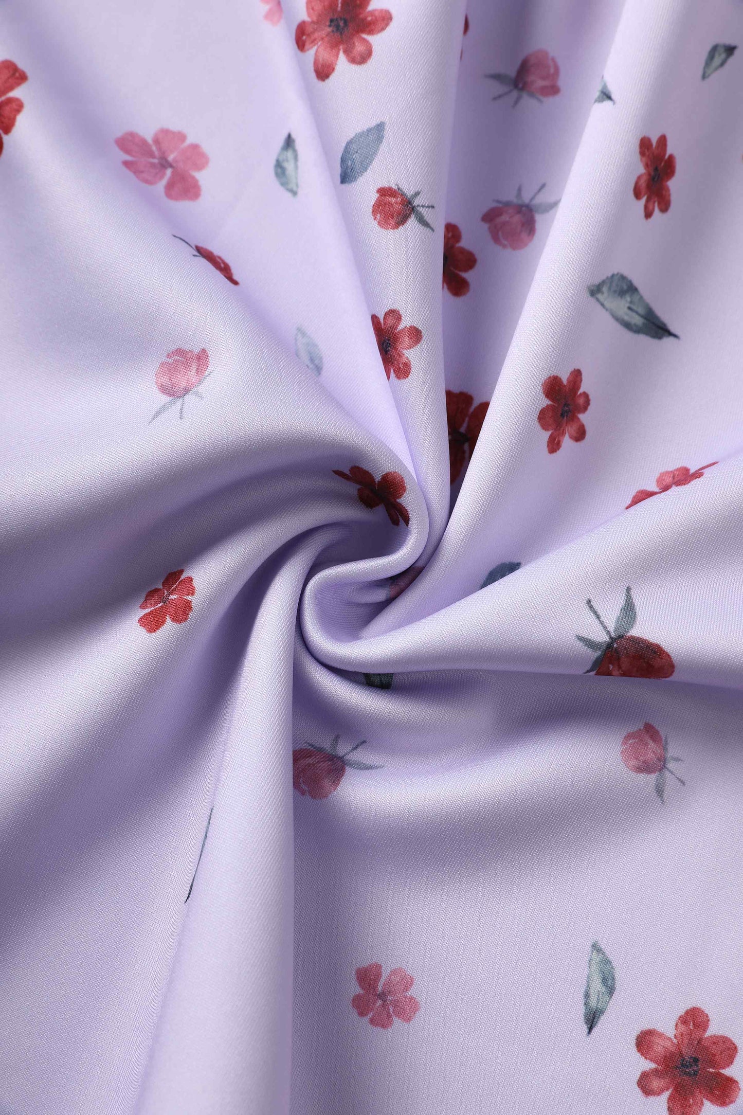 Amanda Lilac Falling Flower Swing Dress