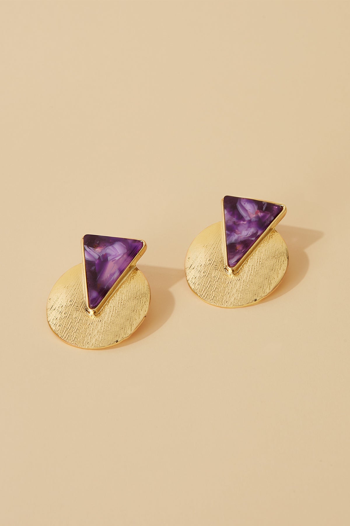 Pendientes Sofi Violeta · Flora ·