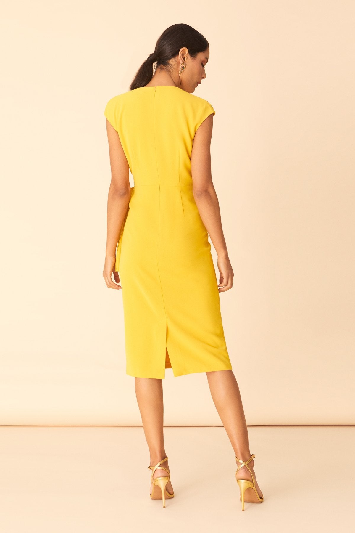 Vestido Cleo Amarillo Girasol · Ipanema ·