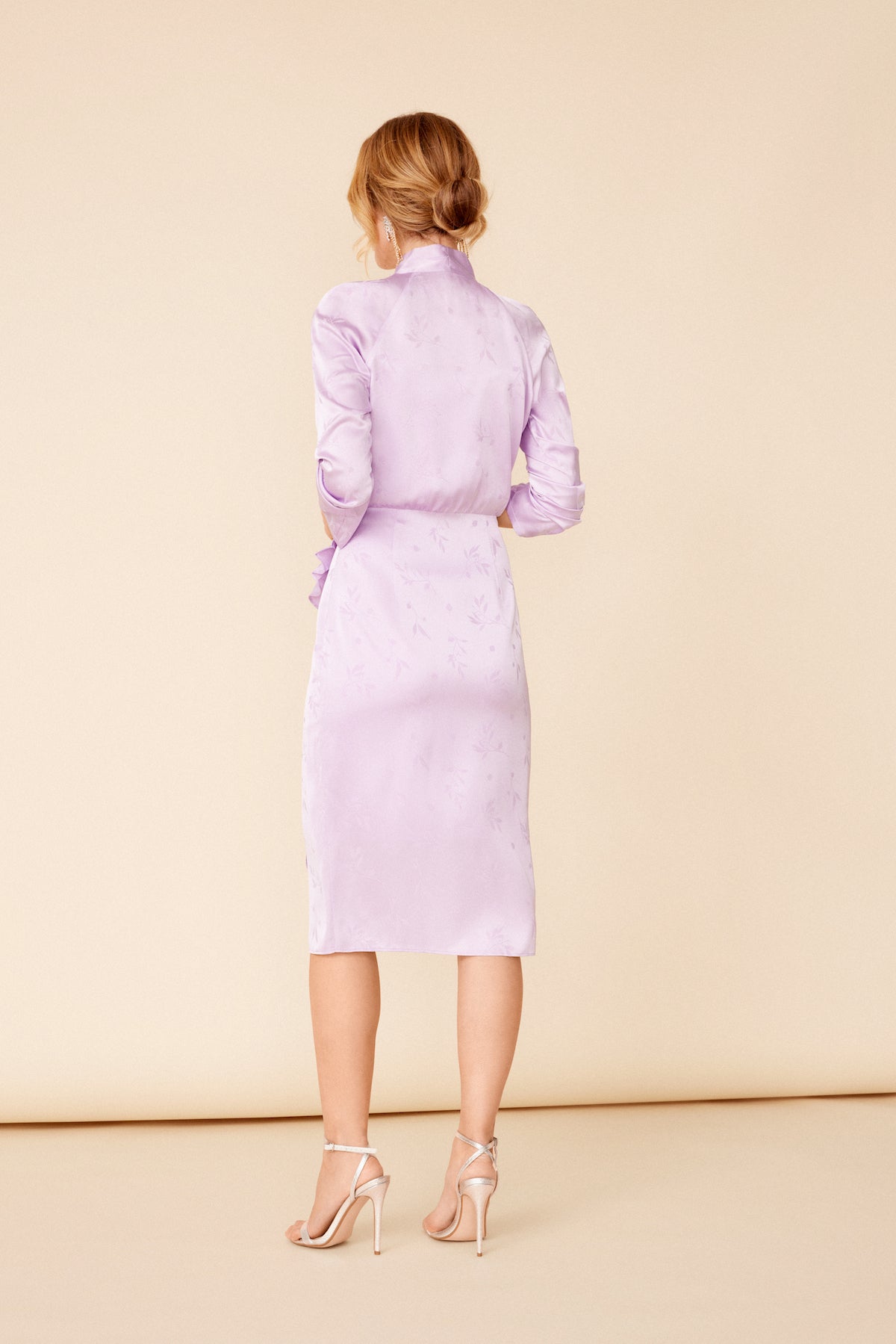 Vestido Solange Lilac · Wisteria ·