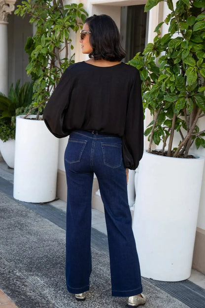 Lucy Straight Leg Denim Jeans