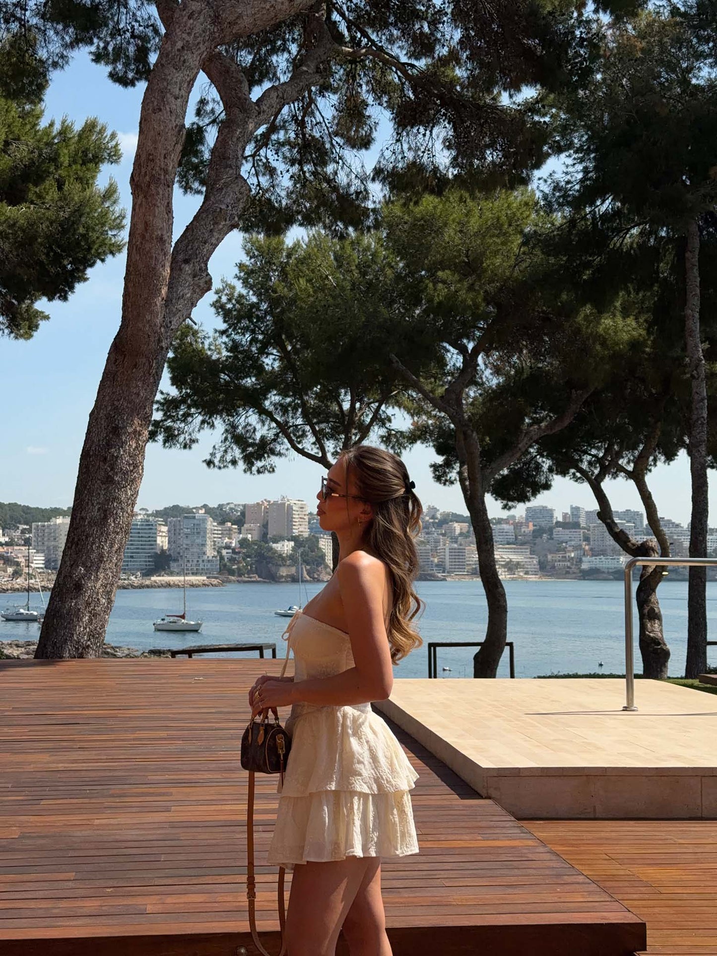 ELLA - Mini Dress • Cream