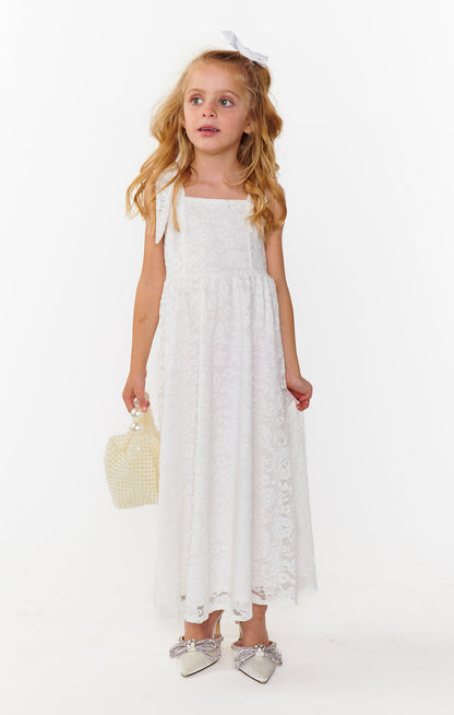 Little Claire Maxi ~ White Forever Lace