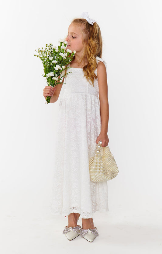 Little Claire Maxi ~ White Forever Lace