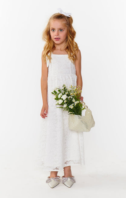 Little Claire Maxi ~ White Forever Lace