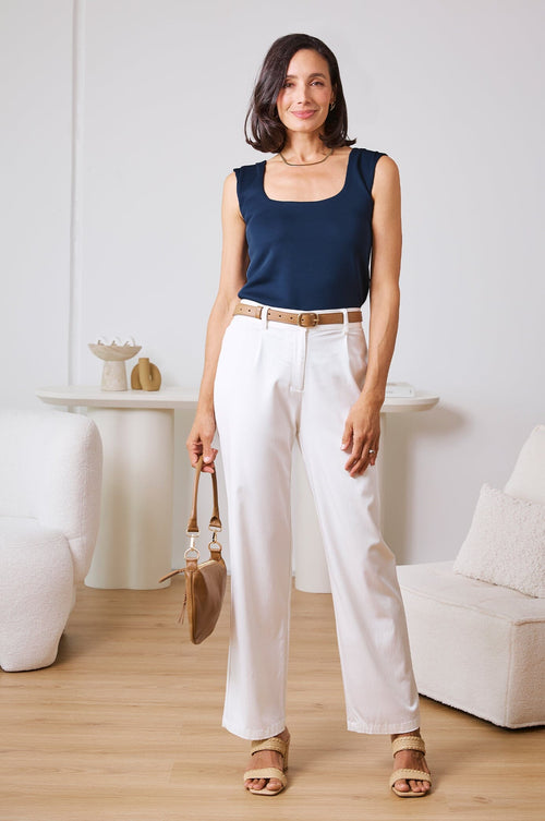 Erin Pants White Dove
