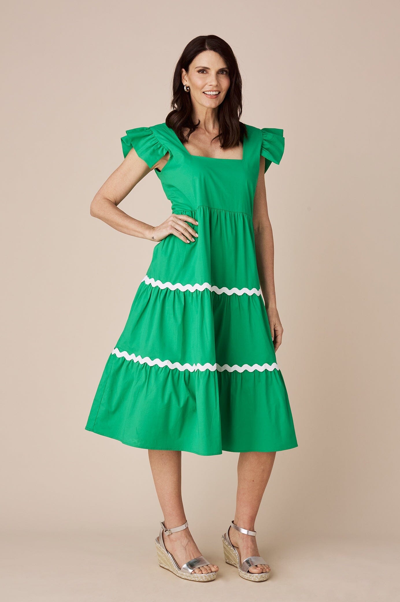 Laryssa Dress Emerald