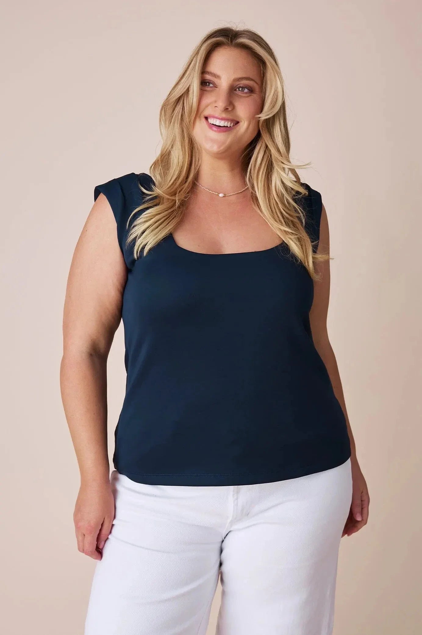 Lina Top Navy