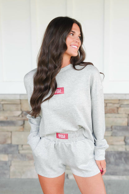 Scarlet & Gold Roll Tide Ava Airy Short