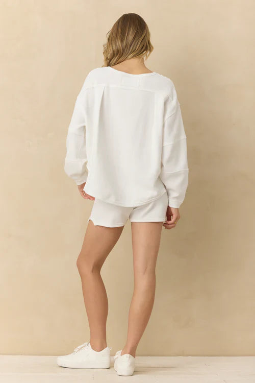 Comfort Cord Crewneck