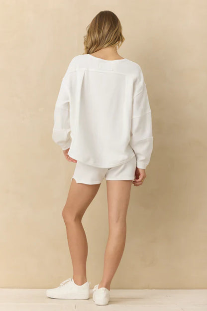 Comfort Cord Crewneck