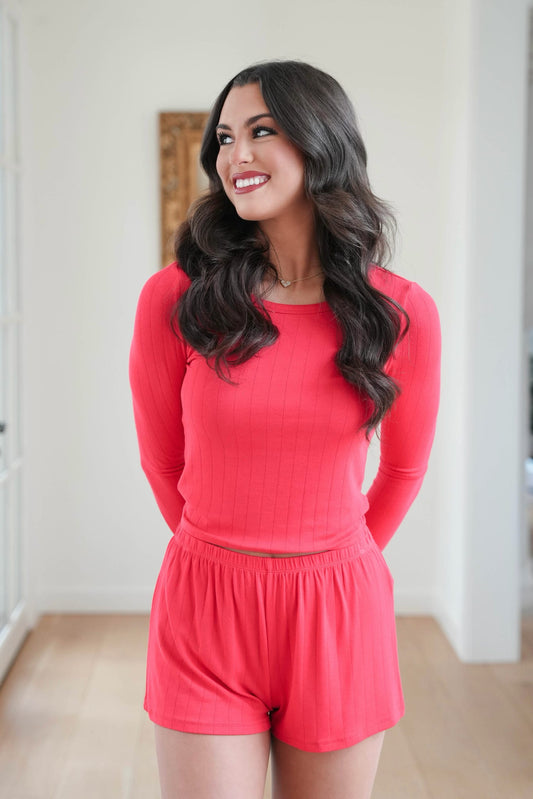 Z Supply Long Sleeve Ribbed Top