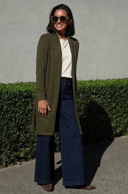 Georgia Cardigan Olive