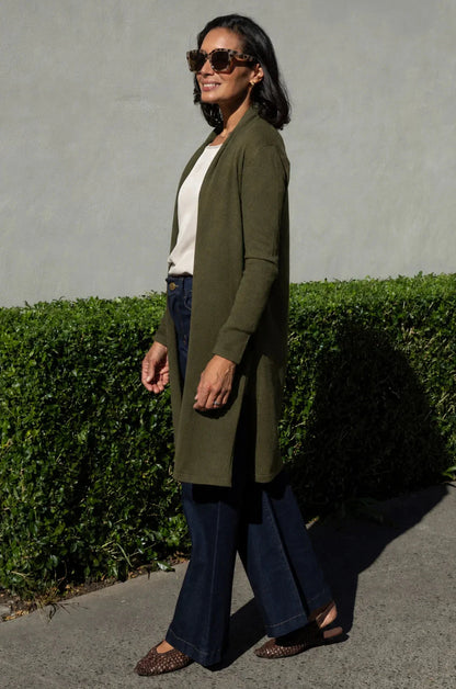 Georgia Cardigan Olive