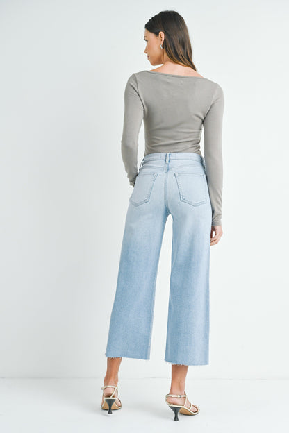 Just Black Scissor Cut Jeans