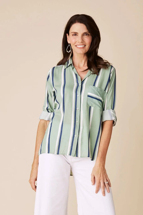 Lumi Long Sleeve Collared Shirt