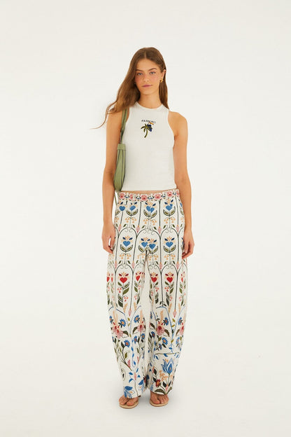 Off-White Tucanissimo Embroidered  Tank Top