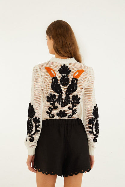 Black Artisanal Short