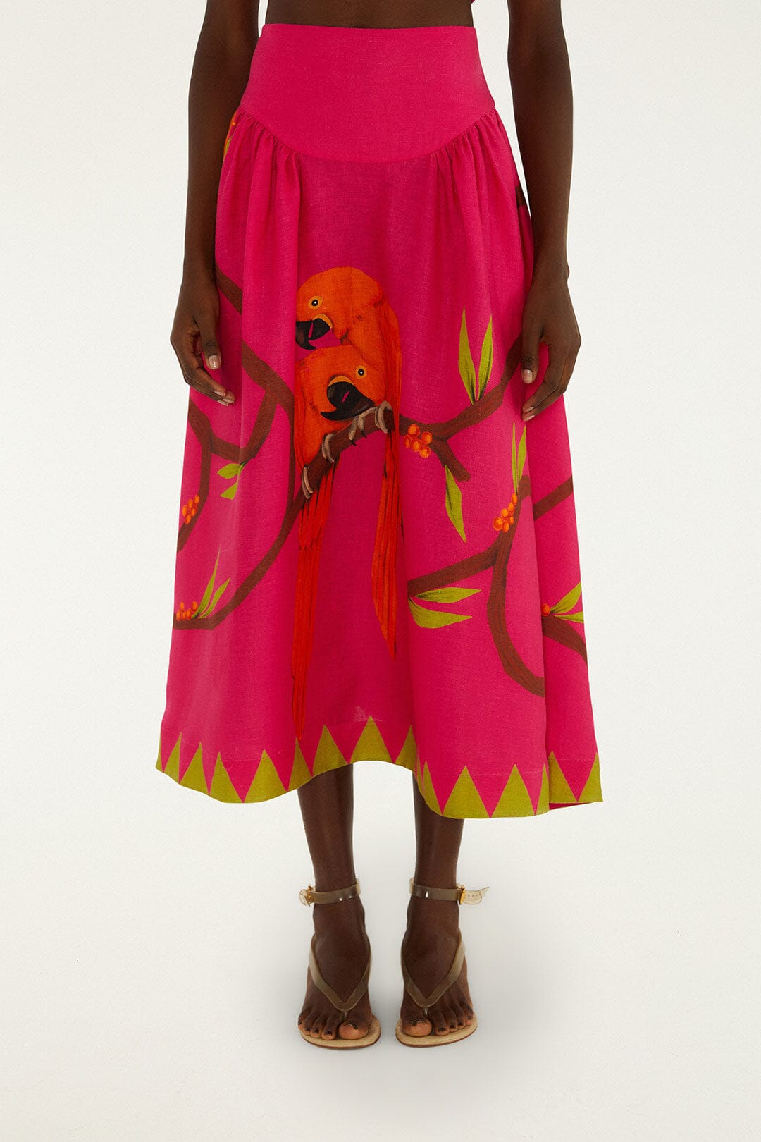 Pink  Maxi Skirt