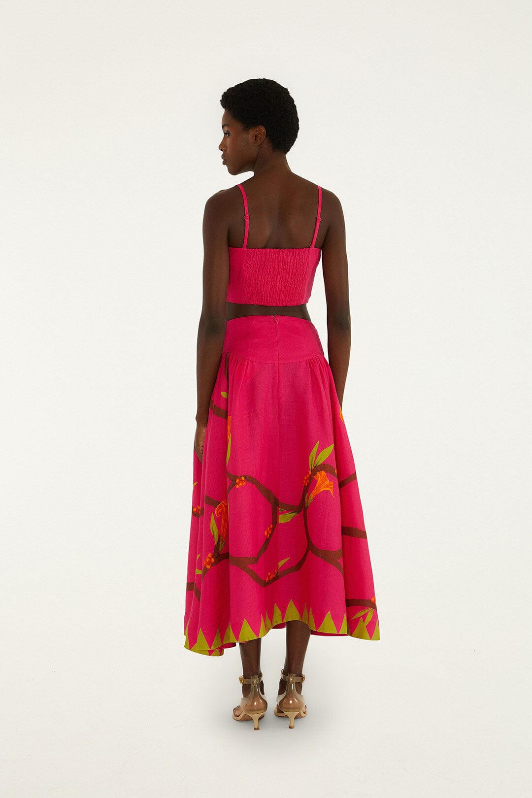 Pink  Maxi Skirt