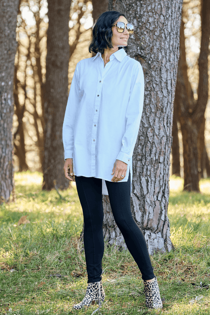 Tilly Dress Shirt White