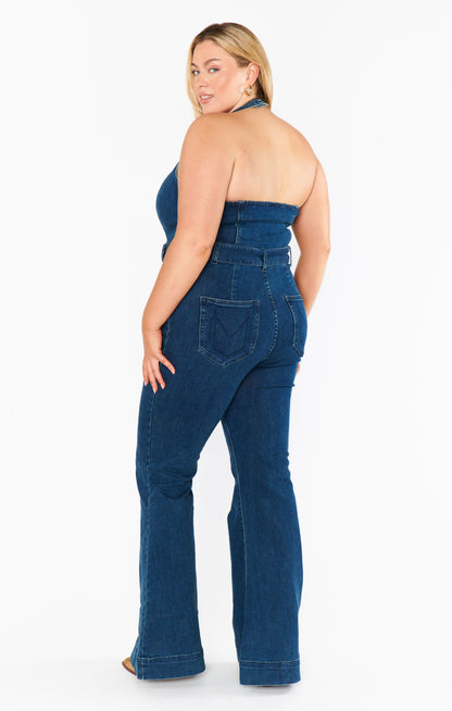 Fort Worth Jumpsuit ~ Ridge Blue