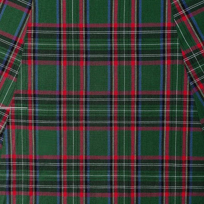 Claudia 50s Style Green Tartan Swing Dress