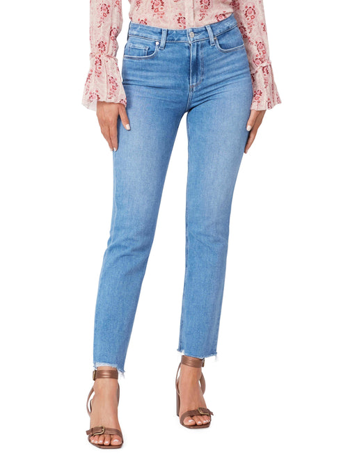 Paige Cindy With Raw Hem Jean
