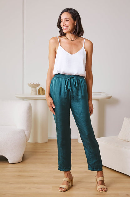 Camilla Pants Forest Green